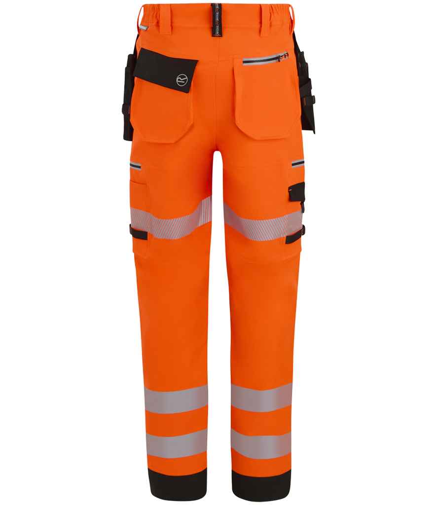 Regatta High Visibility Infiltrate Stretch Holster Trousers - BACK