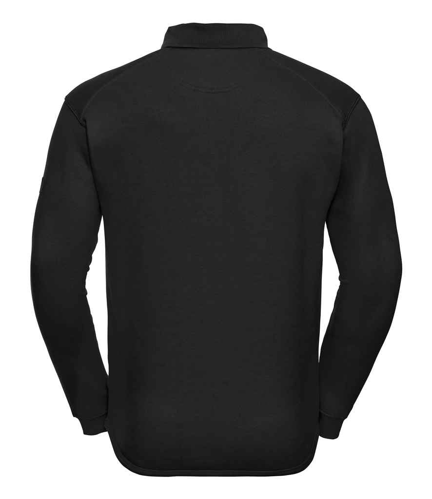 Russell Heavy Duty Collar Sweatshirt - Black (012M)