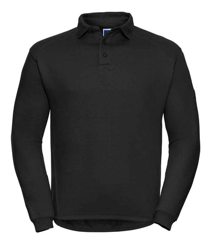 Russell Heavy Duty Collar Sweatshirt - Black (012M)