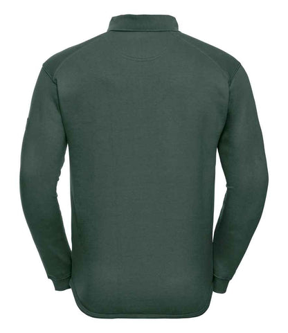 Russell Heavy Duty Collar Sweatshirt - Bottle Green (012M)