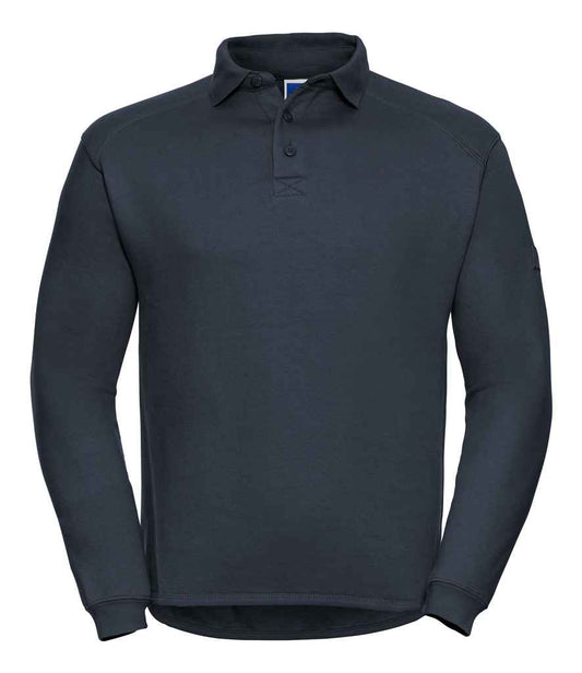 Russell Heavy Duty Collar Sweatshirt - French Navy (012M)