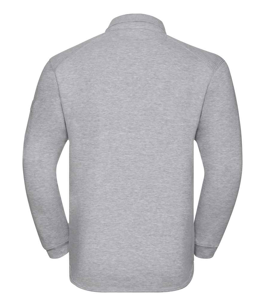 Russell Heavy Duty Collar Sweatshirt - Light Oxford (012M)