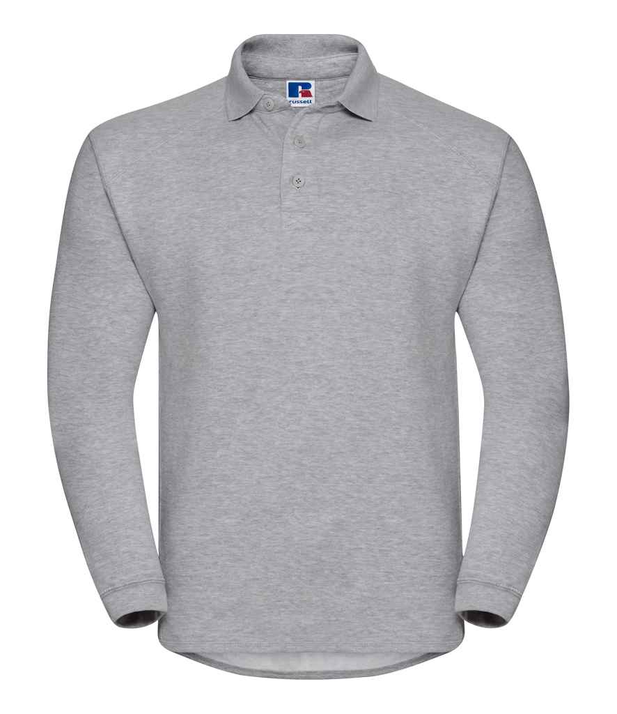 Russell Heavy Duty Collar Sweatshirt - Light Oxford (012M)