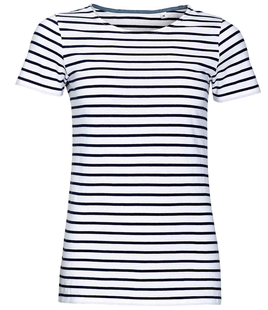 SOL'S Ladies Miles Striped T-Shirt (01399)