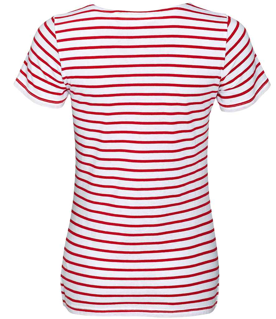 SOL'S Ladies Miles Striped T-Shirt (01399)