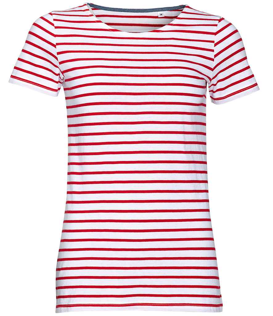 SOL'S Ladies Miles Striped T-Shirt (01399)