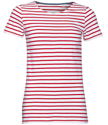 SOL'S Ladies Miles Striped T-Shirt (01399)