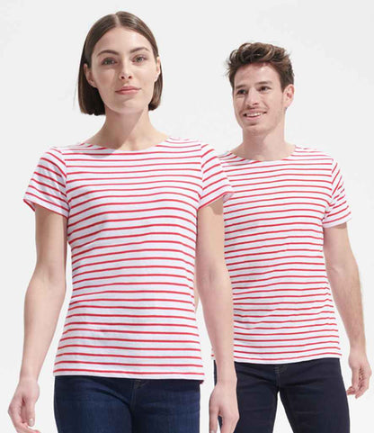 SOL'S Ladies Miles Striped T-Shirt (01399)