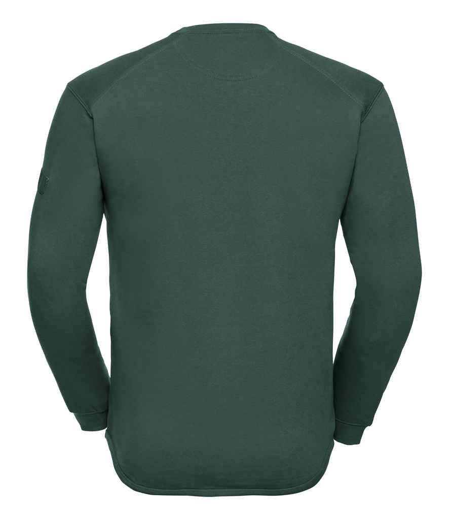 Russell Heavyweight Sweatshirt - Bottle Green (013M)