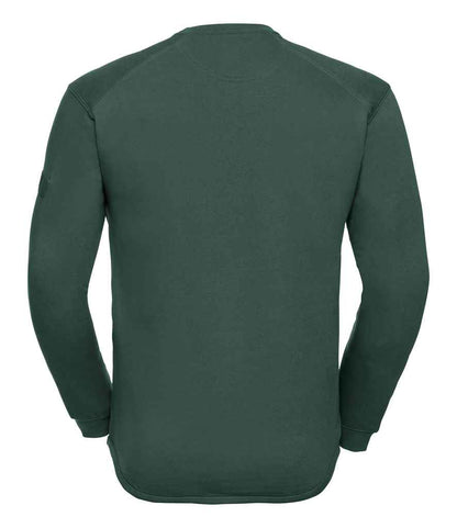 Russell Heavyweight Sweatshirt - Bottle Green (013M)