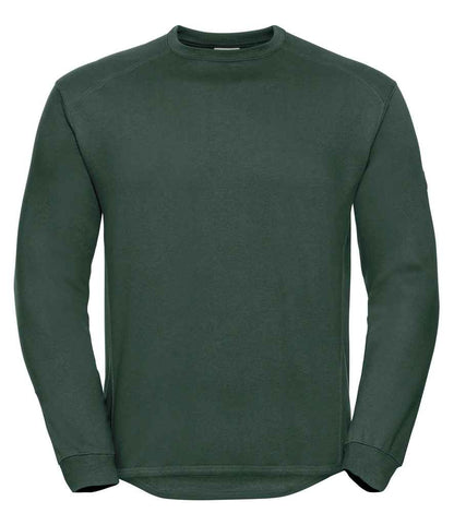 Russell Heavyweight Sweatshirt - Bottle Green (013M)
