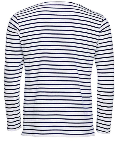 SOL'S Marine Long Sleeve Striped T-Shirt (01402)