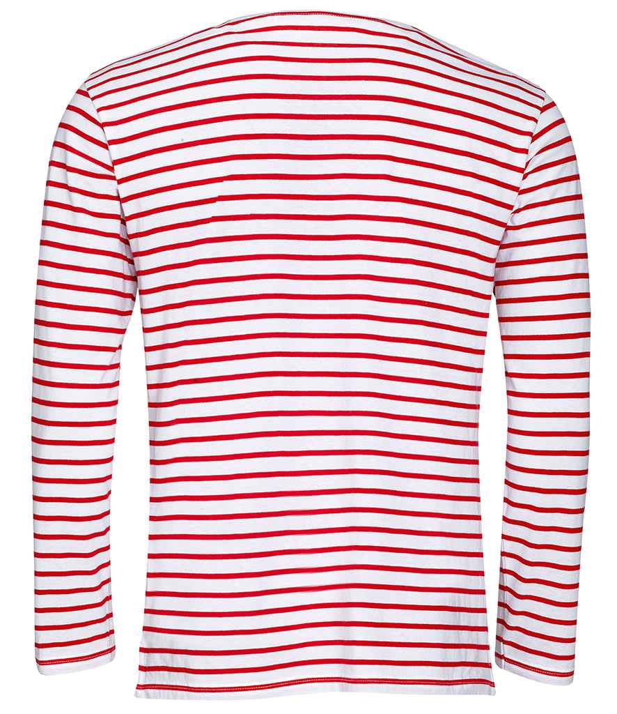 SOL'S Marine Long Sleeve Striped T-Shirt (01402)