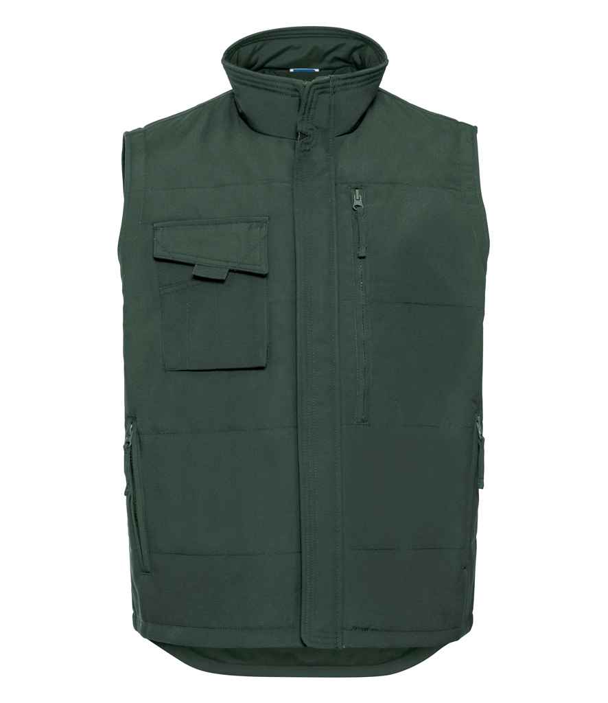 Russell Gilet - Bottle Green (014M)