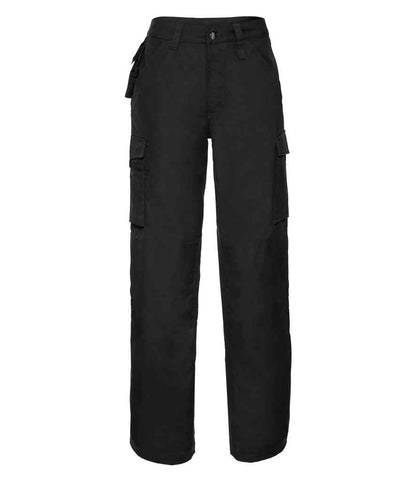 Russell Heavy Duty Work Trousers - Black (015M)
