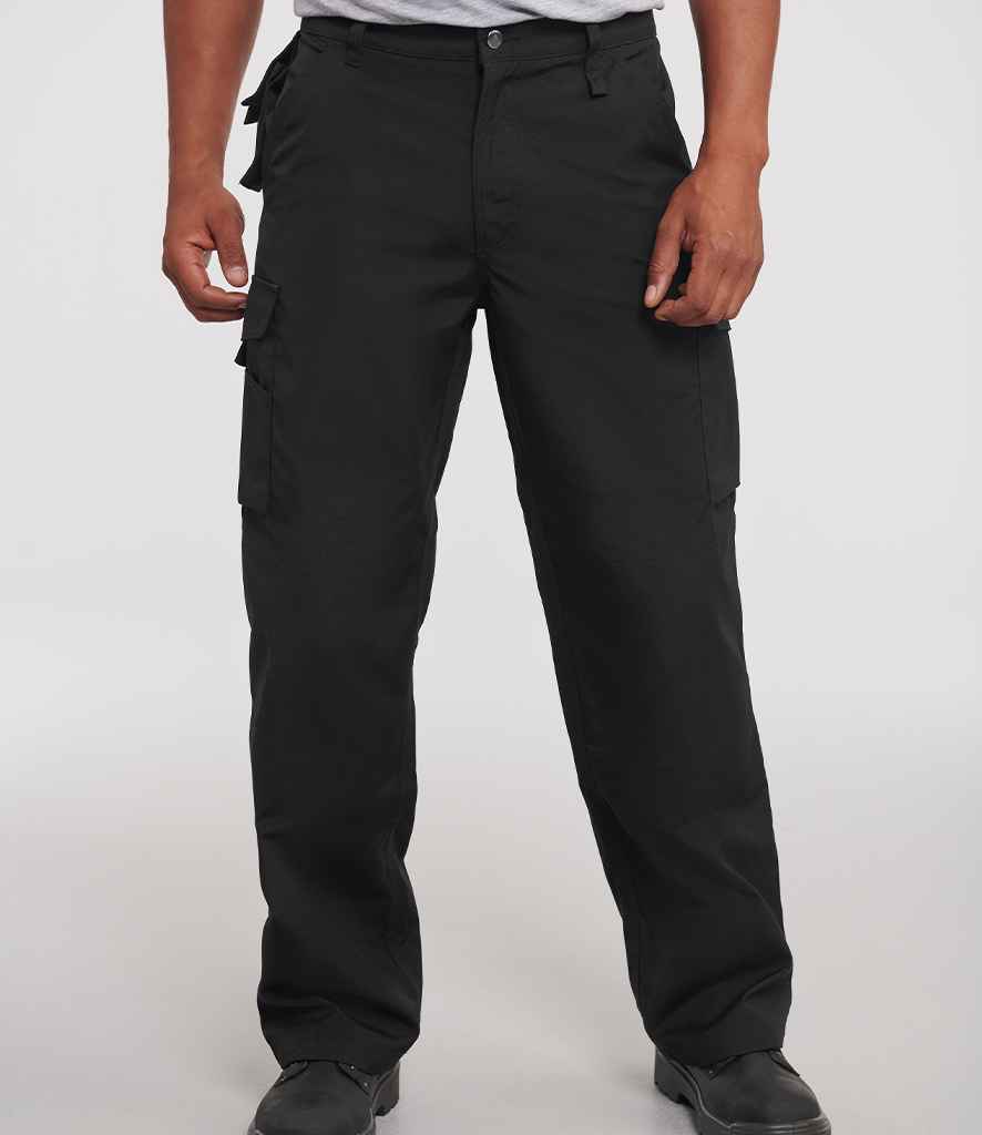 Russell Heavy Duty Work Trousers - Black (015M)