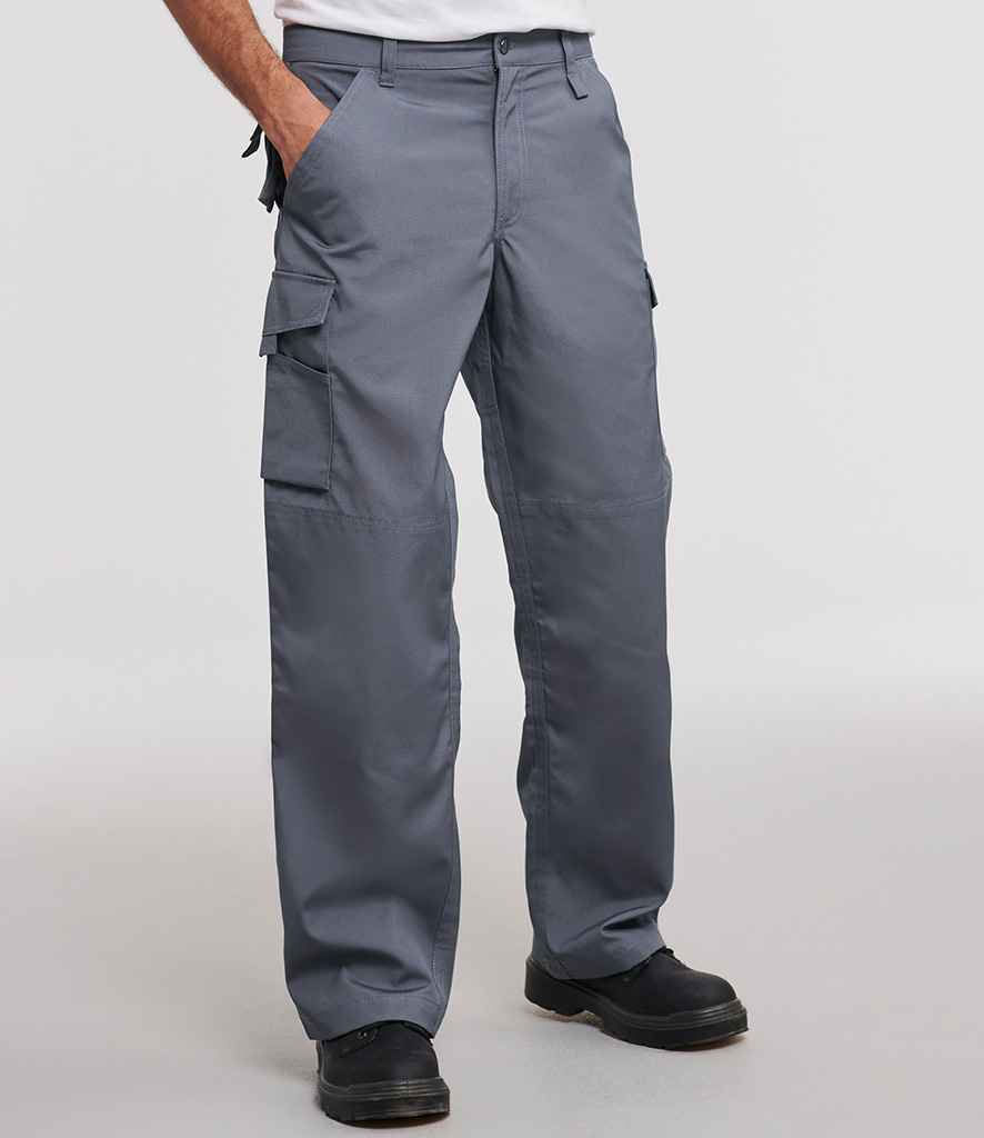 Russell Heavy Duty Work Trousers - Convoy Grey (015M)