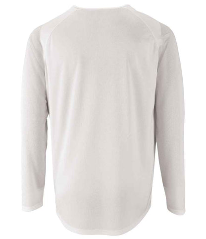 SOL'S Sporty Long Sleeve Performance T-Shirt - White (02071)
