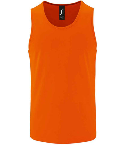 SOL'S Sporty Performance Tank Top - Neon Orange (02073)