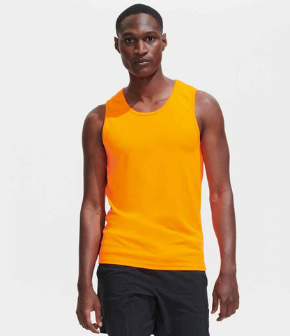 SOL'S Sporty Performance Tank Top - Neon Yellow (02073)