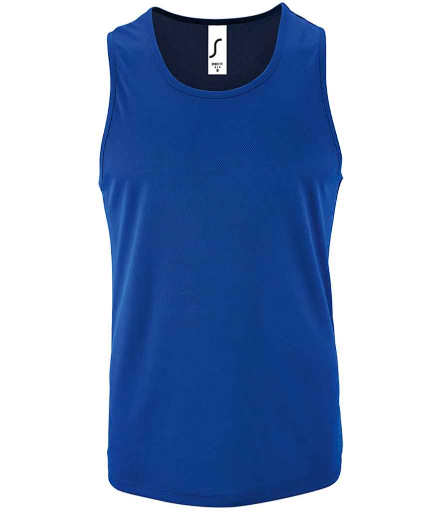 SOL'S Sporty Performance Tank Top - Royal Blue (02073)