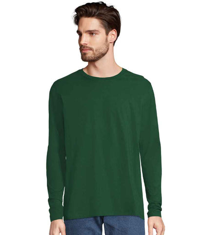 SOL'S Imperial Long Sleeve T-Shirt - Bottle Green (02074)