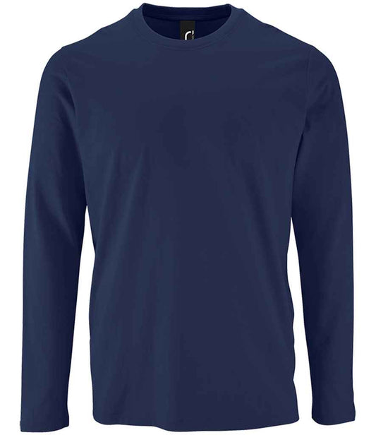 SOL'S Imperial Long Sleeve T-Shirt - French Navy (02074)