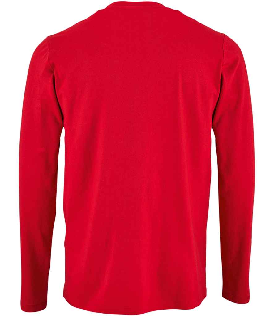 SOL'S Imperial Long Sleeve T-Shirt - Red (02074)