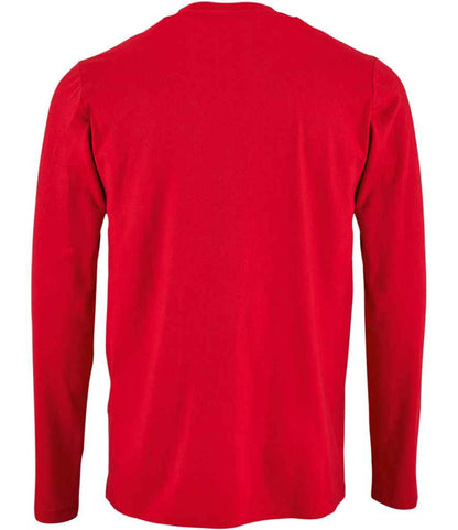 SOL'S Imperial Long Sleeve T-Shirt - Red (02074)