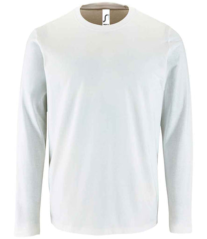 SOL'S Imperial Long Sleeve T-Shirt - White (02074)