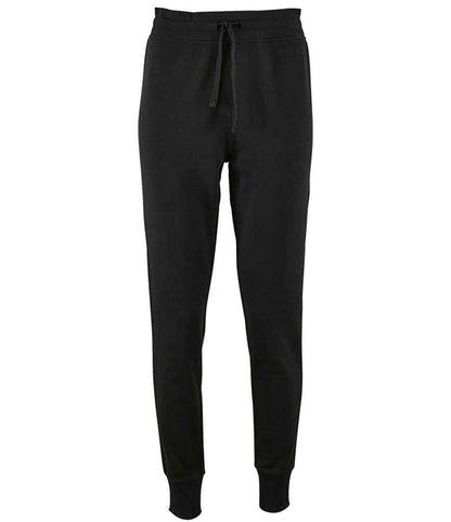 SOL'S Ladies Jake Slim Fit Jog Pants - Black (02085)