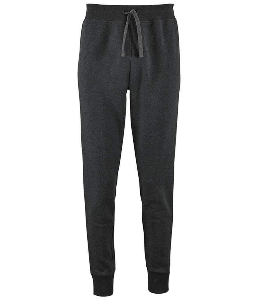 SOL'S Ladies Jake Slim Fit Jog Pants - Charcoal Marl (02085)