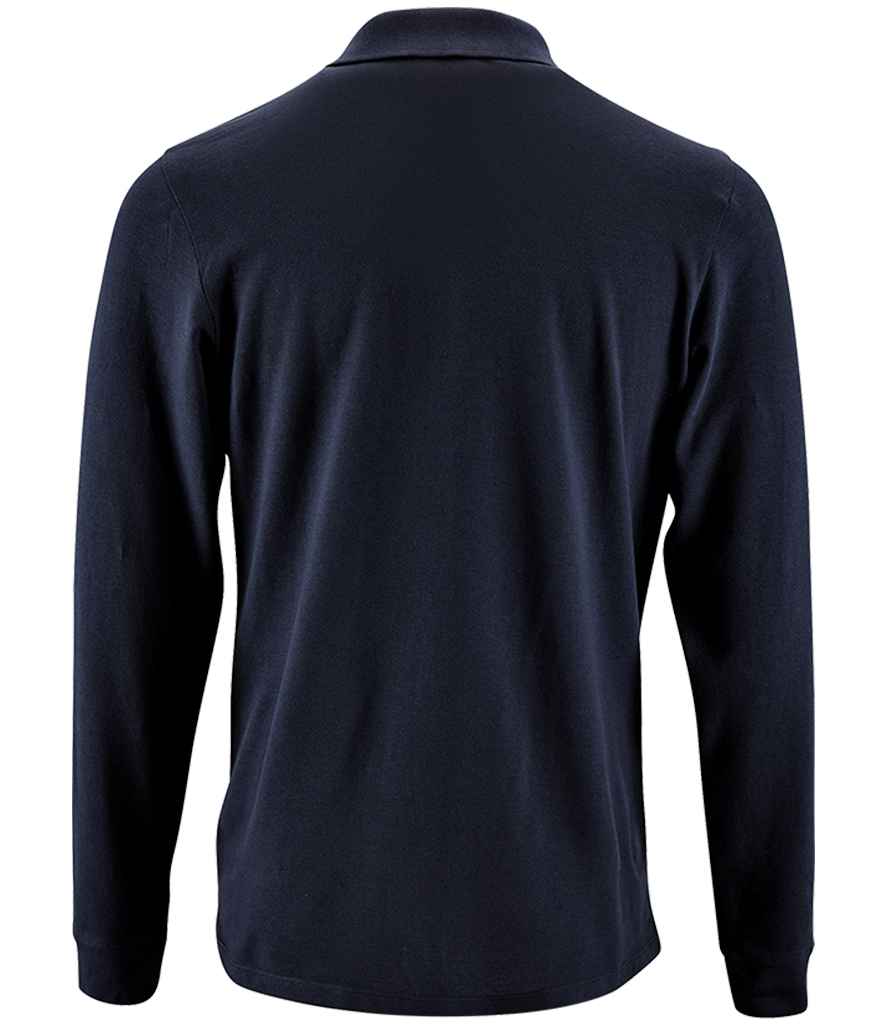 SOL'S Perfect Long Sleeve Piqué Polo Shirt - French Navy (02087)
