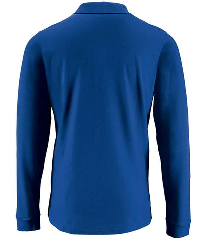 SOL'S Perfect Long Sleeve Piqué Polo Shirt - Royal Blue (02087)