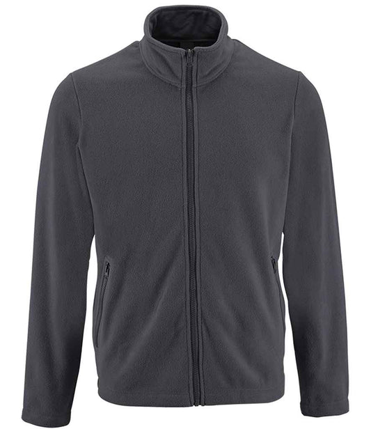 SOL'S Norman Fleece Jacket - Charcoal (02093)