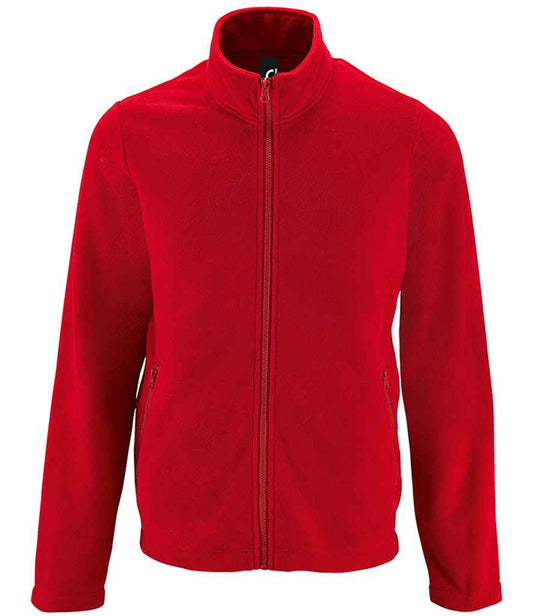 SOL'S Norman Fleece Jacket - Red (02093)