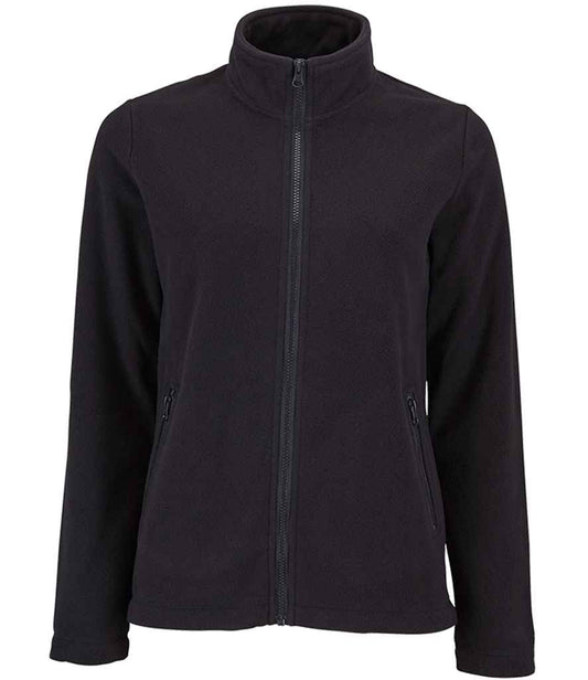 SOL'S Ladies Norman Fleece Jacket - Black (02094)