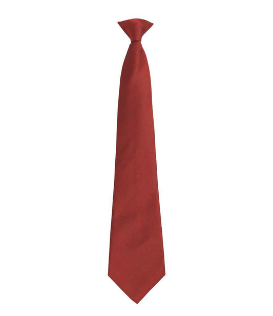 Premier 'Colours' Fashion Clip Tie (PR785) - FRONT