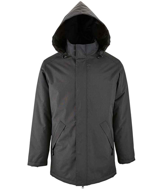 SOL'S Unisex Robyn Padded Jacket - Charcoal (02109)