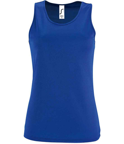 SOL'S Ladies Sporty Performance Tank Top - Royal Blue (02117)
