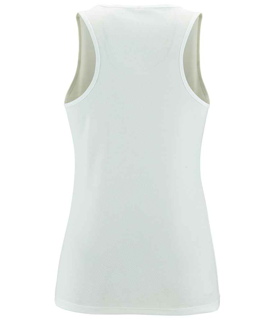 SOL'S Ladies Sporty Performance Tank Top - White (02117)