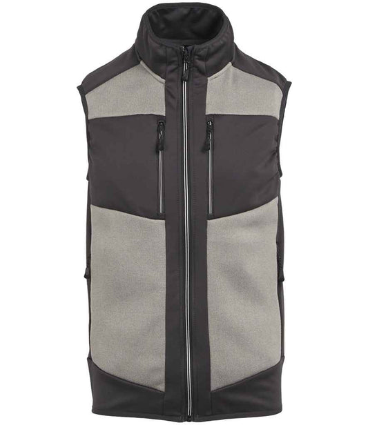 Regatta E-Volve Unisex Knit Effect Stretch Bodywarmer - FRONT