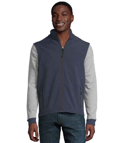 SOL'S Race Soft Shell Bodywarmer - French Navy (02887)