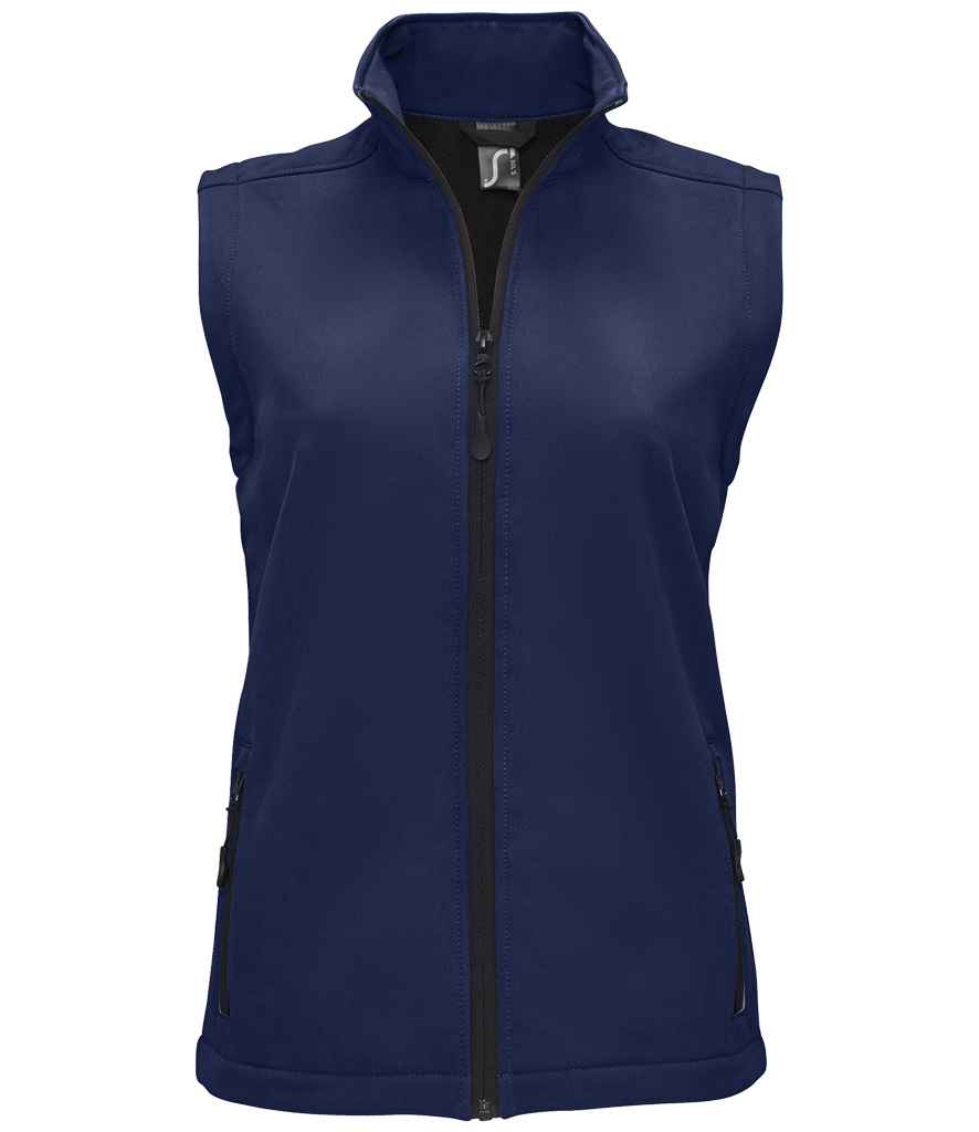 SOL'S Ladies Race Soft Shell Bodywarmer - French Navy (02888)