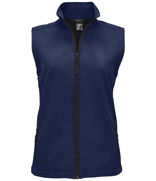 SOL'S Ladies Race Soft Shell Bodywarmer - French Navy (02888)
