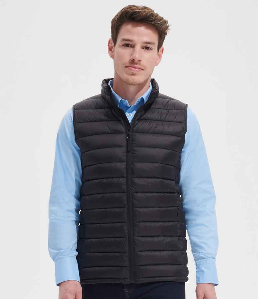 SOL'S Wilson Lightweight Padded Bodywarmer - Black (02889)