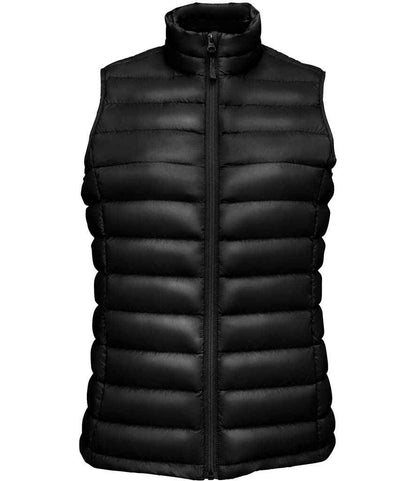 SOL'S Ladies Wilson Lightweight Padded Bodywarmer - Black (02890)