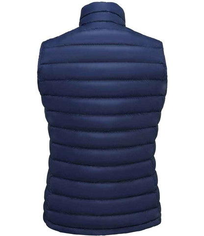 SOL'S Ladies Wilson Lightweight Padded Bodywarmer - French Navy (02890)