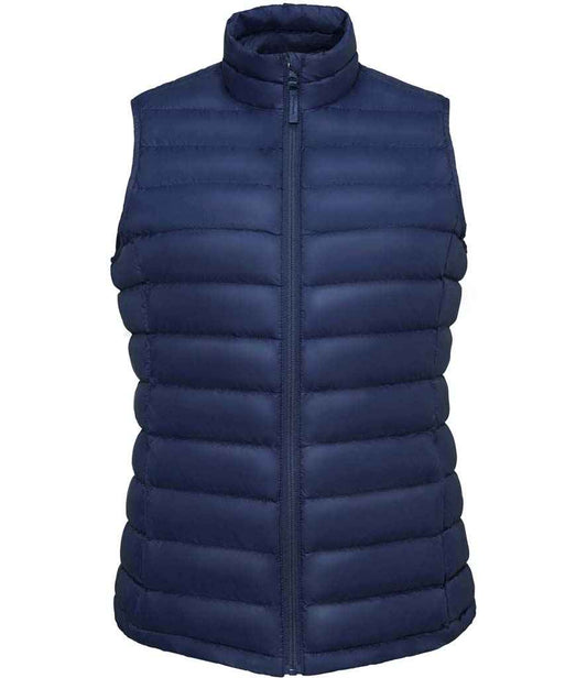 SOL'S Ladies Wilson Lightweight Padded Bodywarmer - French Navy (02890)