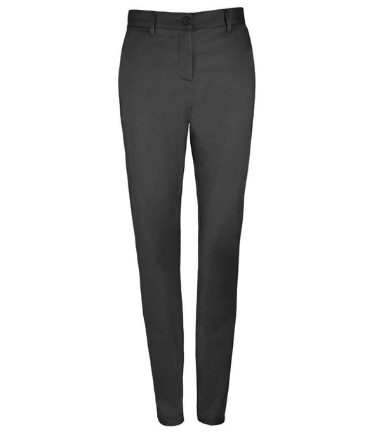 SOL'S Ladies Jared Stretch Trousers - Black (02918)